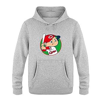 Amazon.co.jp: 広島-東洋カープ パーカー メンズ 長袖Tシャツ 裏